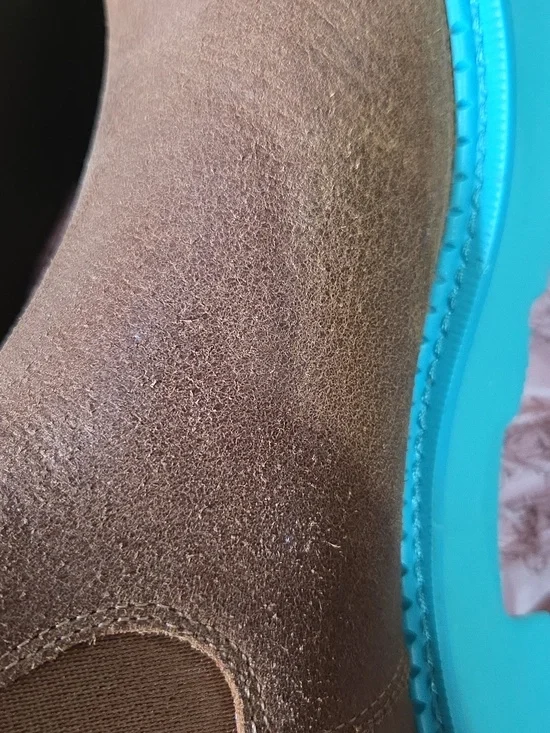 Ariat Fatbaby Twin Gore Wicker Turquoise Size 8.5 - Picture 9 of 15